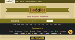 Desktop Screenshot of euroscicon.com
